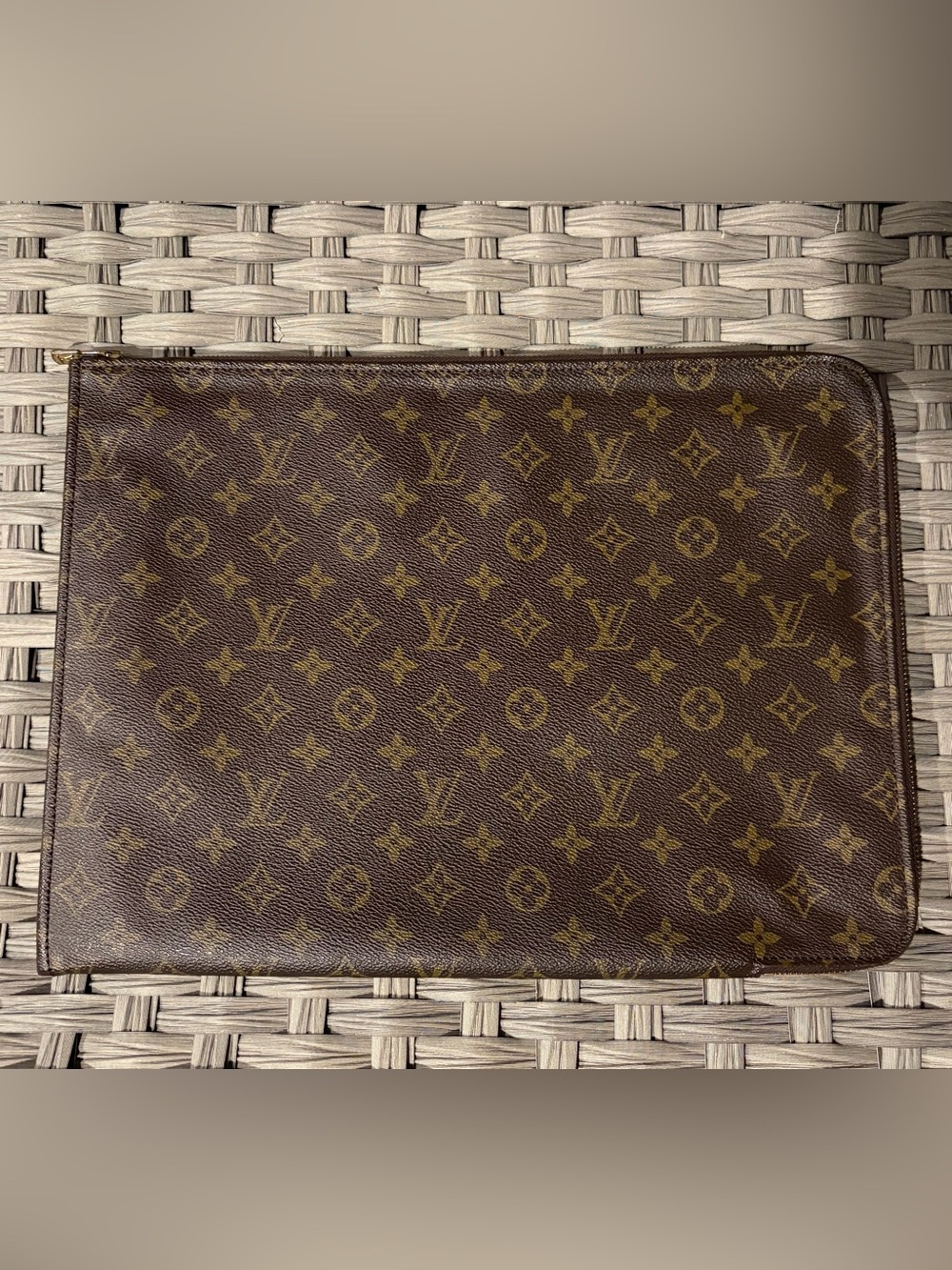Louis Vuitton Monogram Poche Documents Portfolio Case